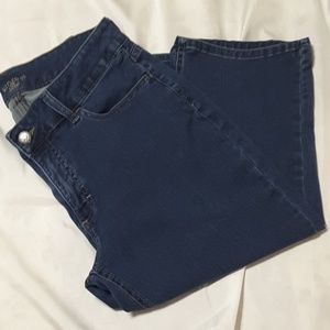 Size 14 Medium, Riders By Lee, Capri Jeans